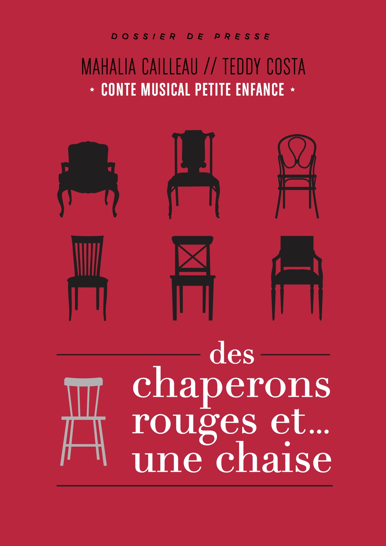 des chaperons rouges… et une chaise